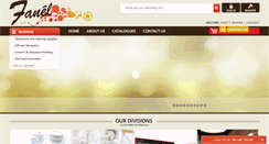Desktop Screenshot of fanel.co.za